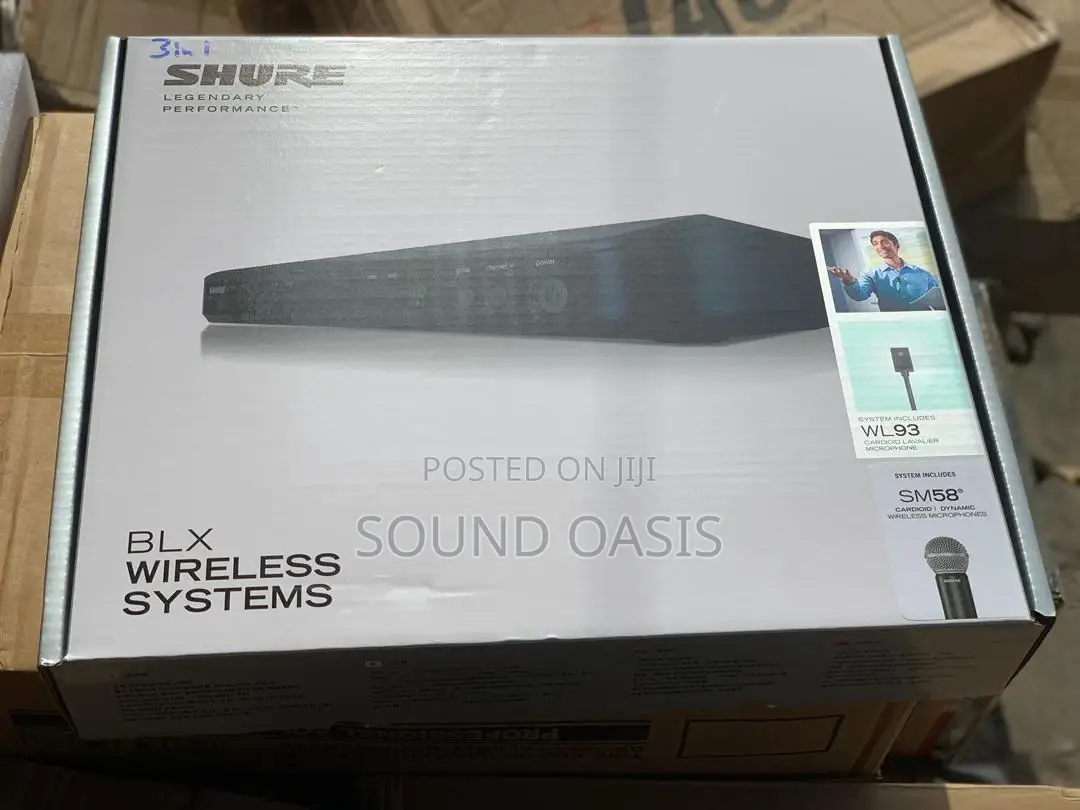 Shure BLX24/PG58 UHF Hand, Head Tie Wireless Microphone