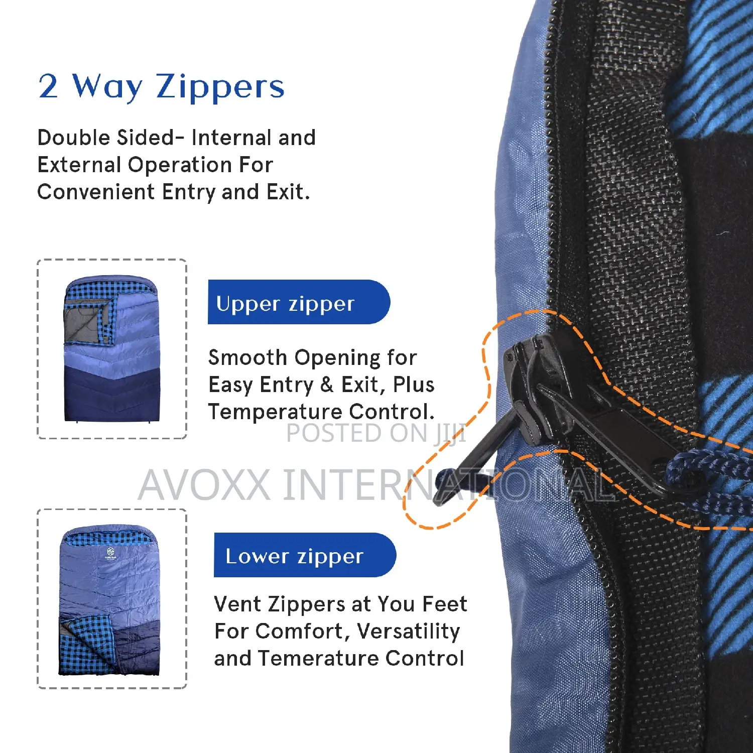 Coastrail Outdoor Double Sleeping Bag Queen