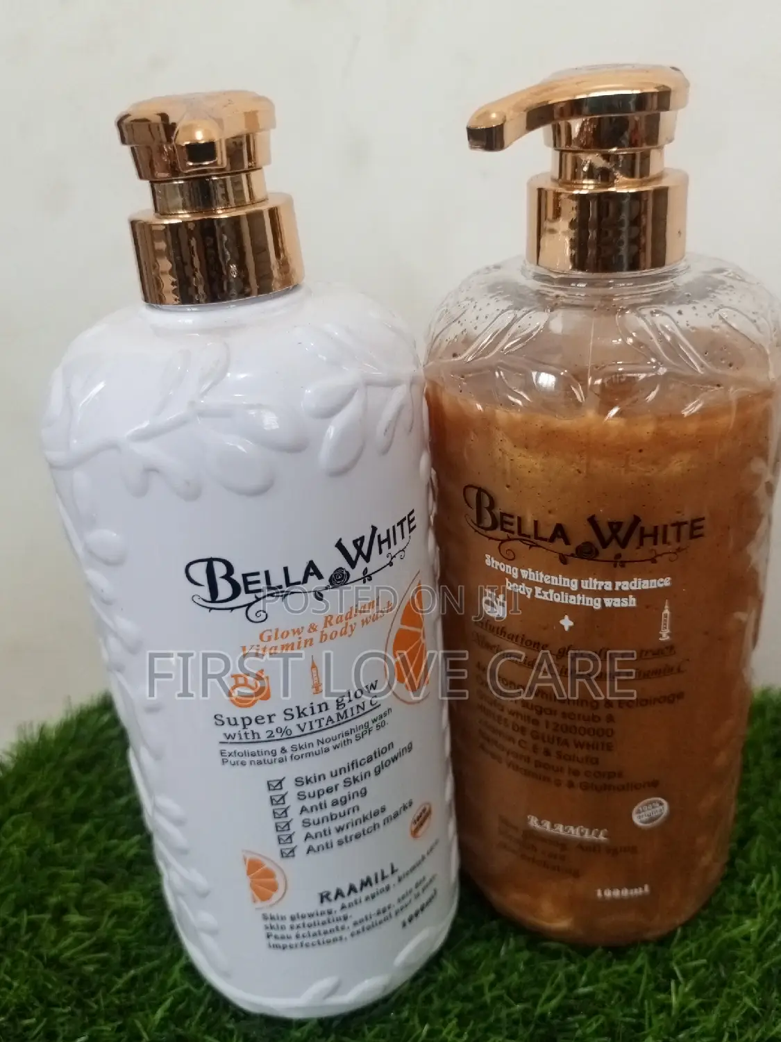 Bella White Shower Gel