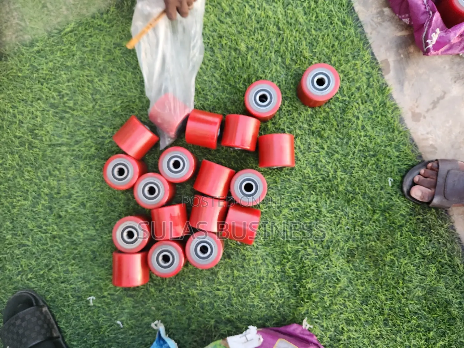 Palet Jack Front Tyres