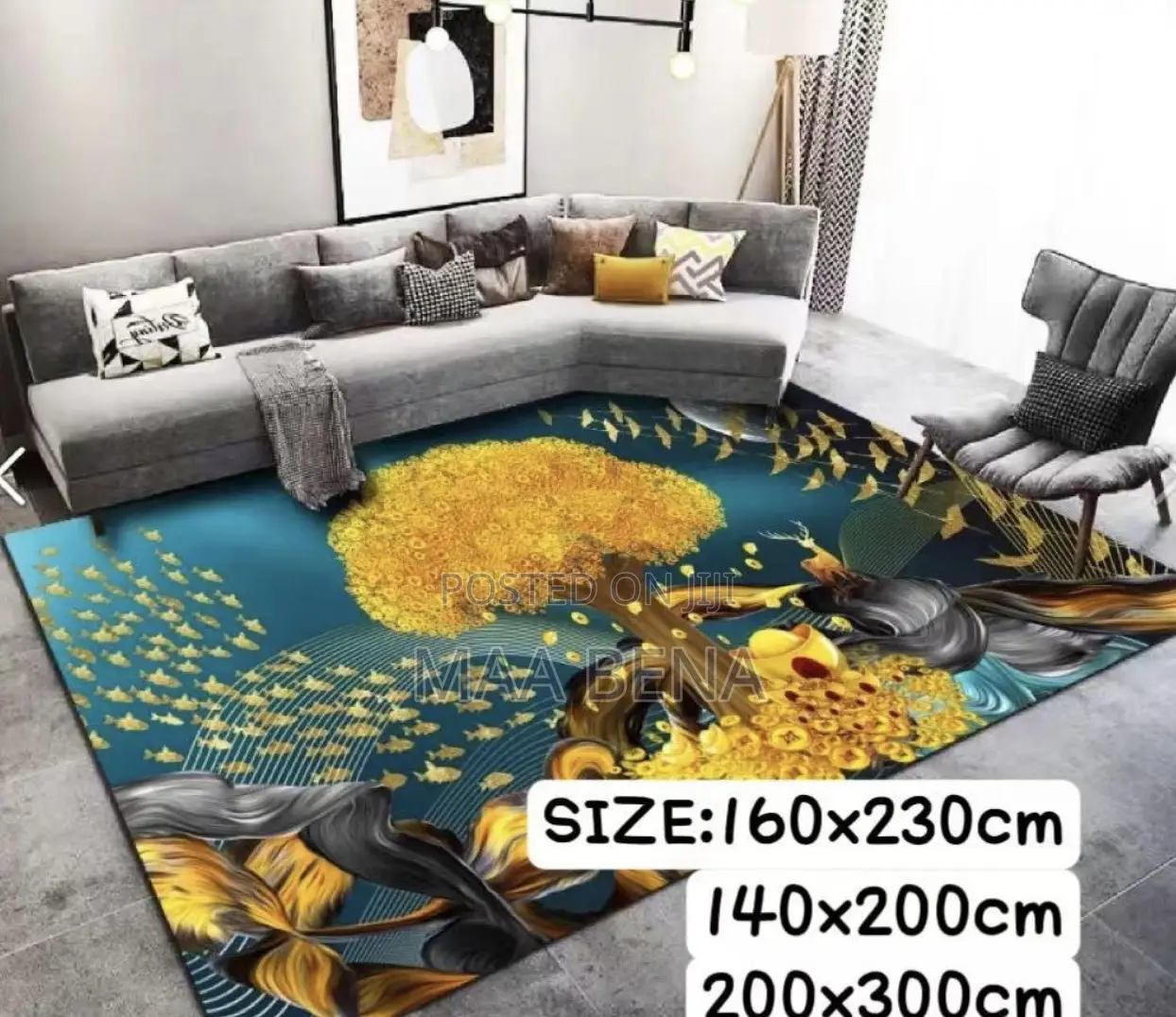 Imported Center Carpet
