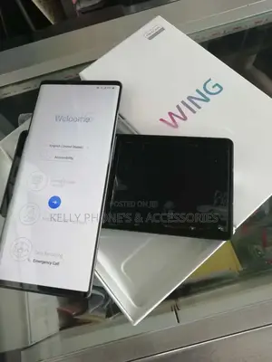 New LG Wing 5G 256 GB Black