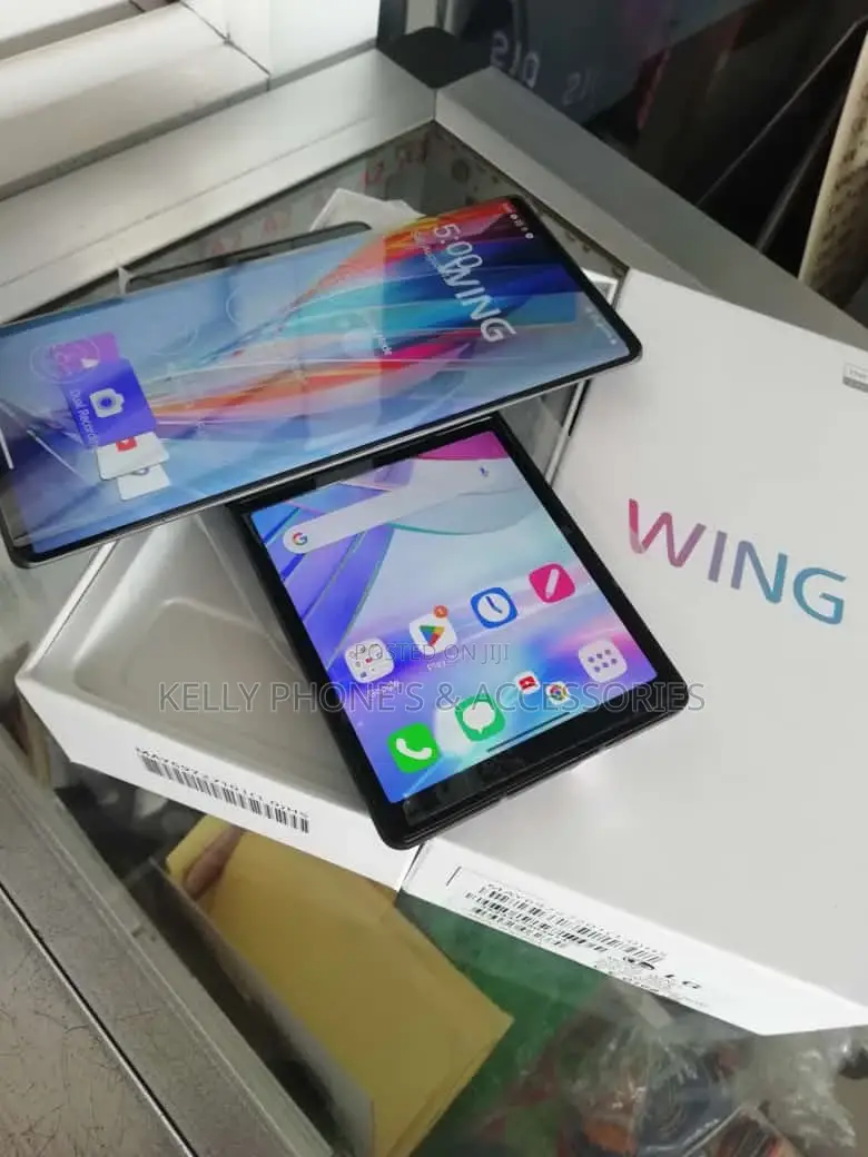 New LG Wing 5G 256 GB Black