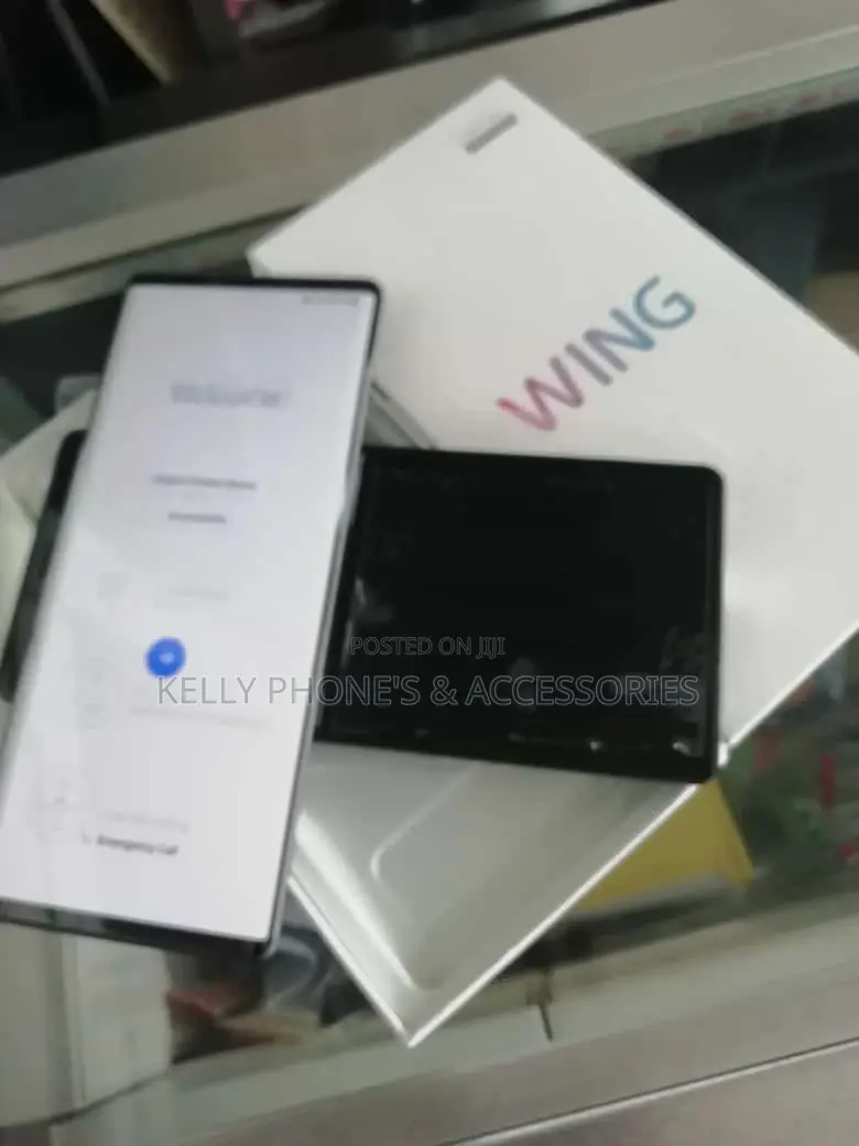 New LG Wing 5G 256 GB Black