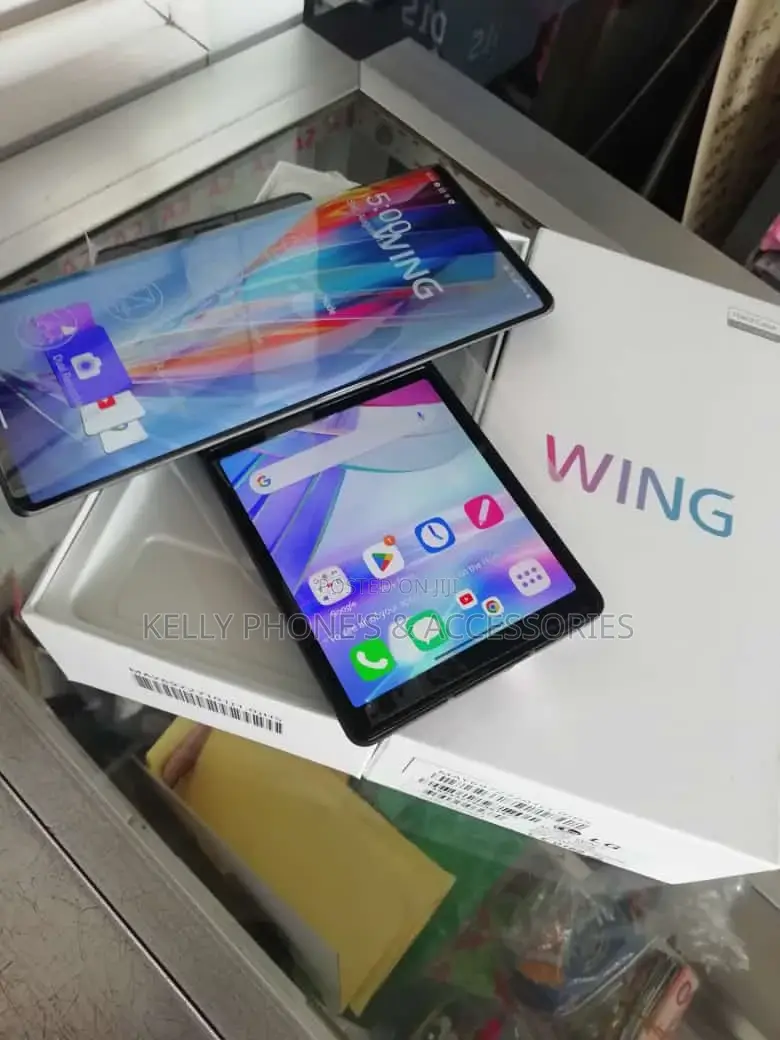 New LG Wing 5G 256 GB Black