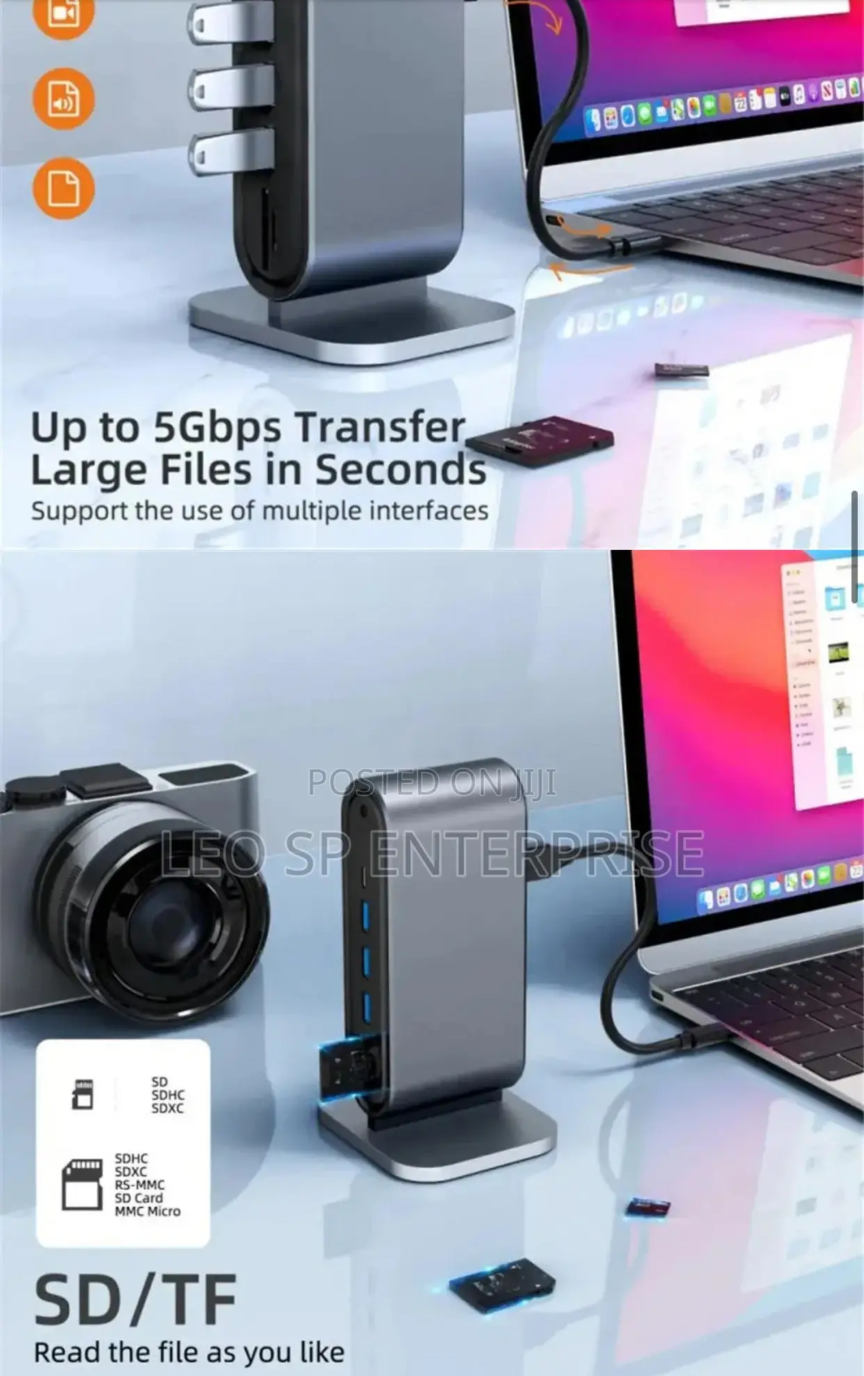 12 in 1 Docking Station