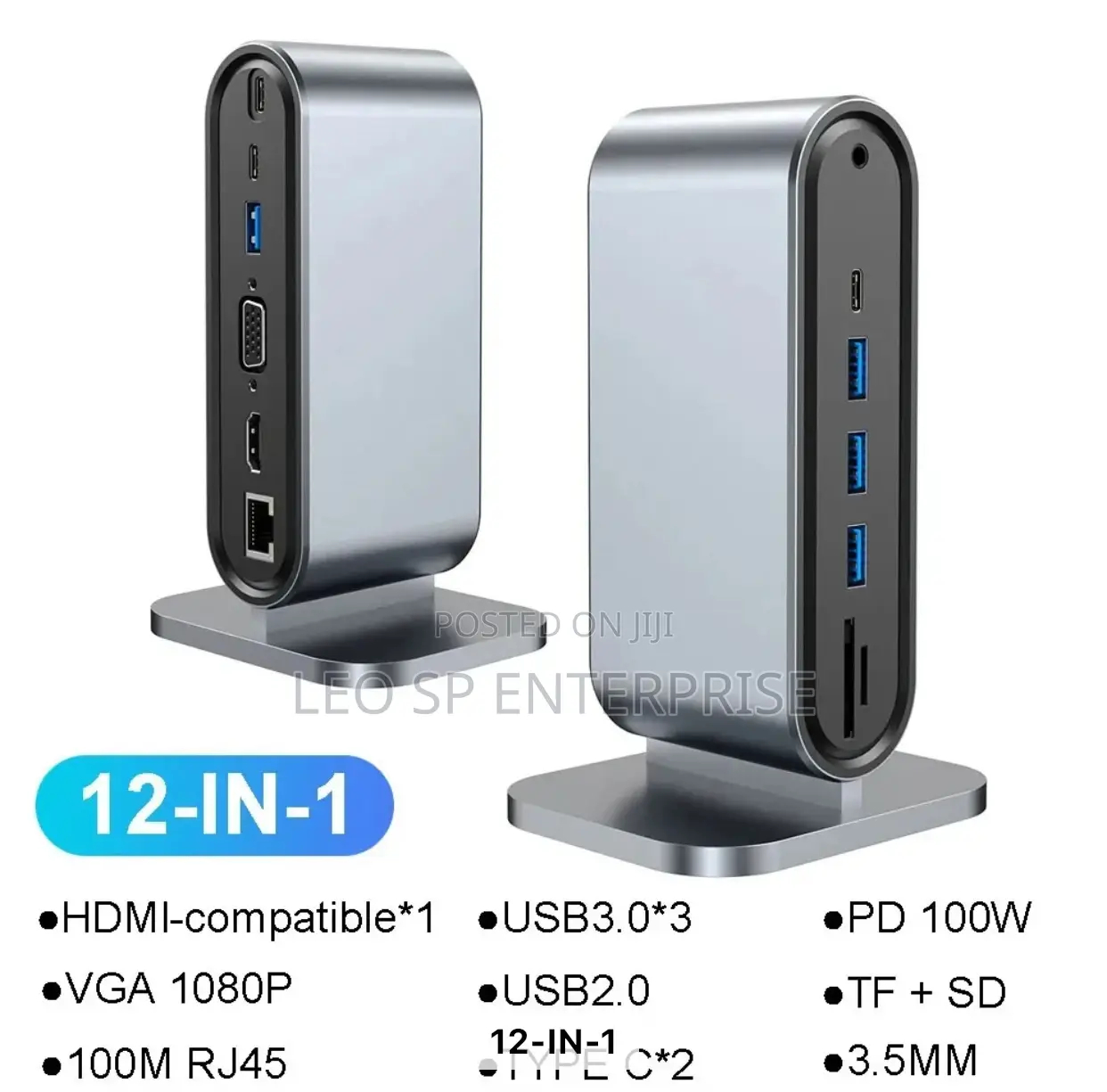 12 in 1 Docking Station