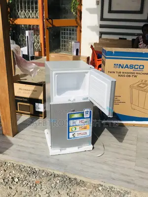 90 Liters Topfreezer Doubledoor Nasco Nasf2-120 Gray Fridge