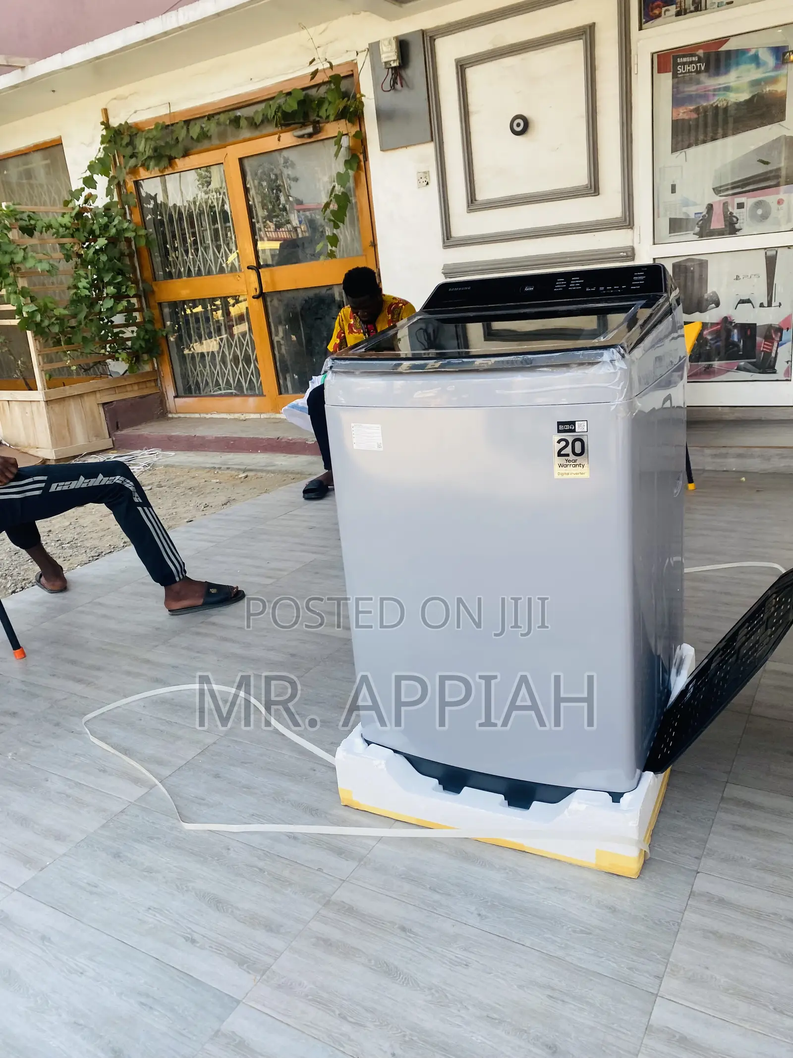 High Quality Samsung WA13CG5441BYN 13kg Washing Machine.