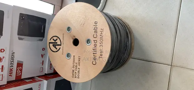 Ak High Quality Cat 6 Outdoor SFTP Networking Cable 305m 3