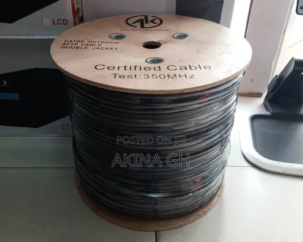Ak High Quality Cat 6 Outdoor SFTP Networking Cable 305m 2