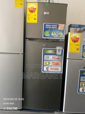 Nasco 138 Littres Double Door Fridge
