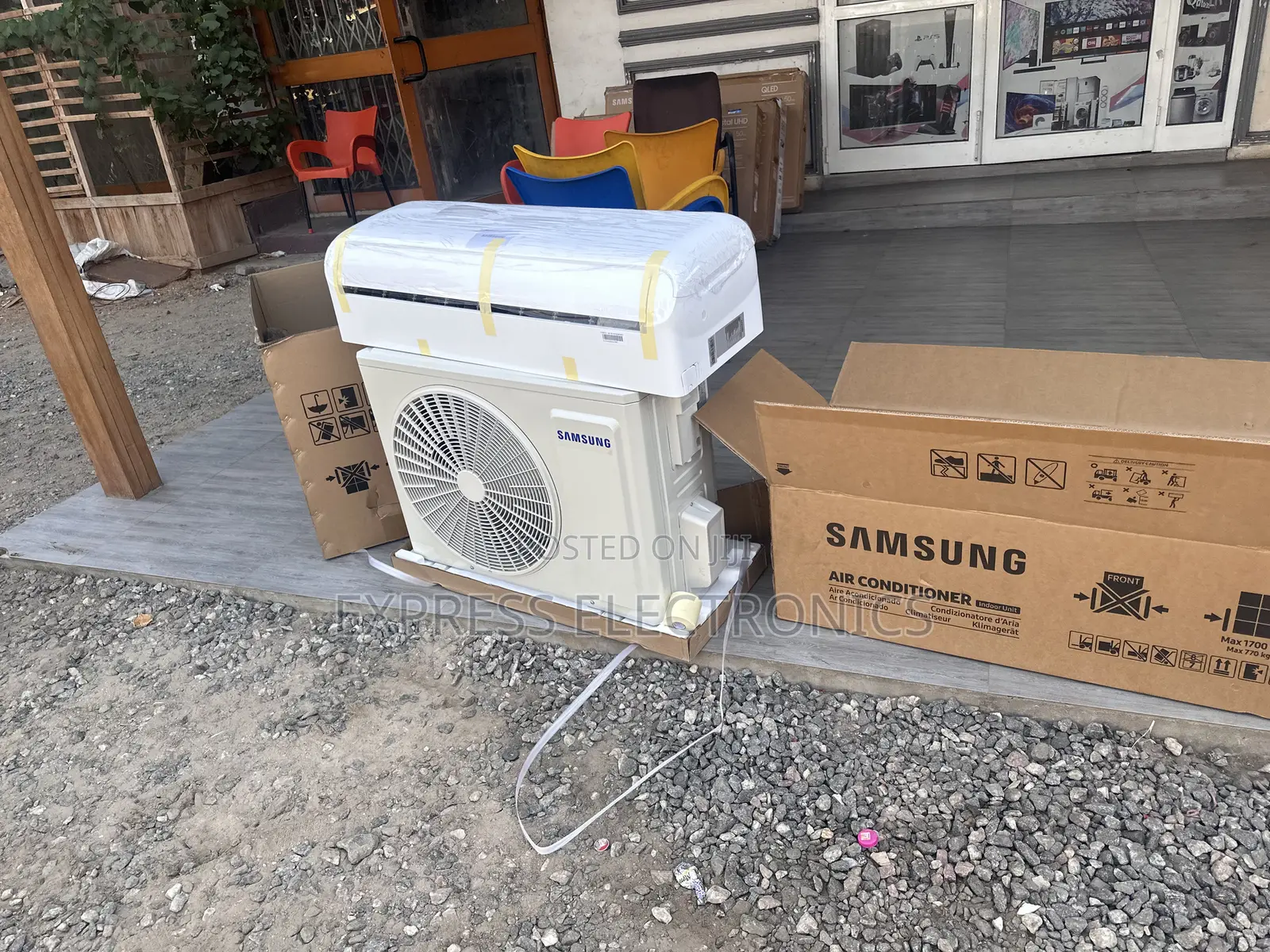 Durable Sleek New Samsung 2hp Split R410 Gas