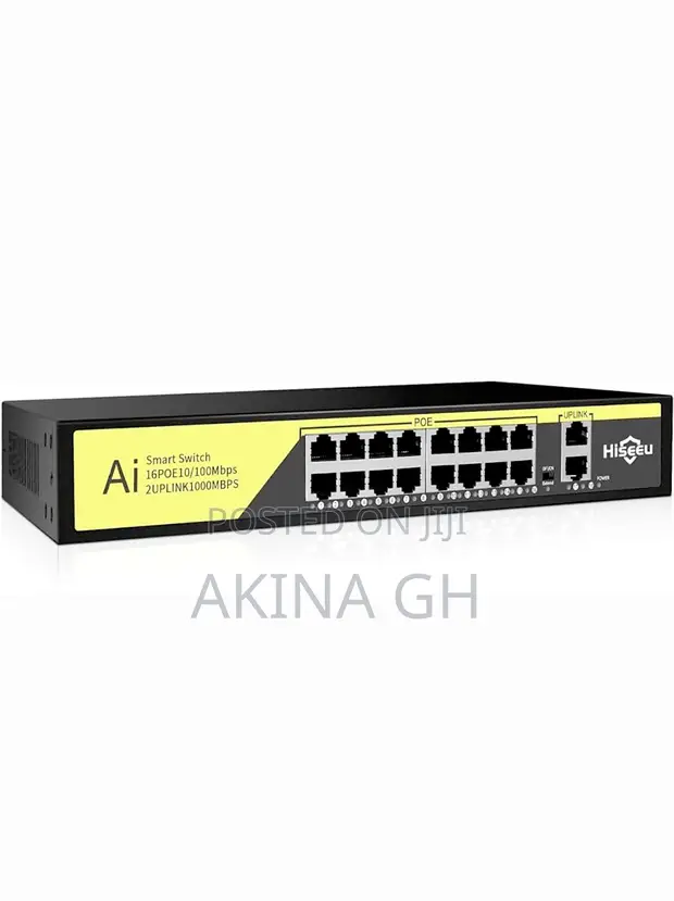 Ai Poe 16 Port Smart Poe Switch