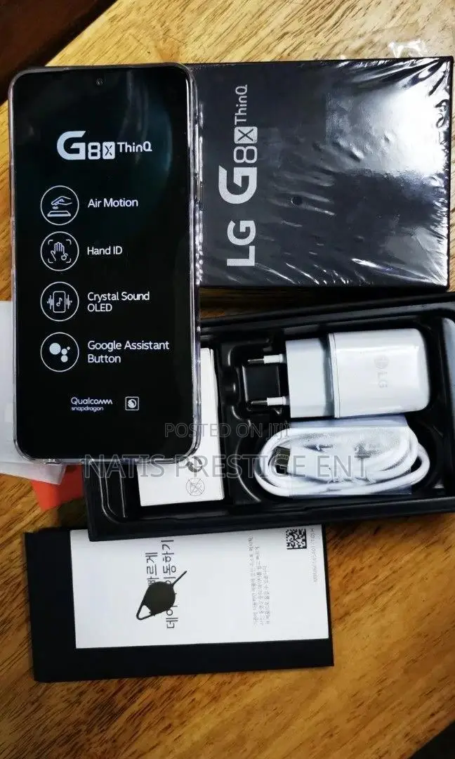 New LG G8X Thinq 128 GB Black