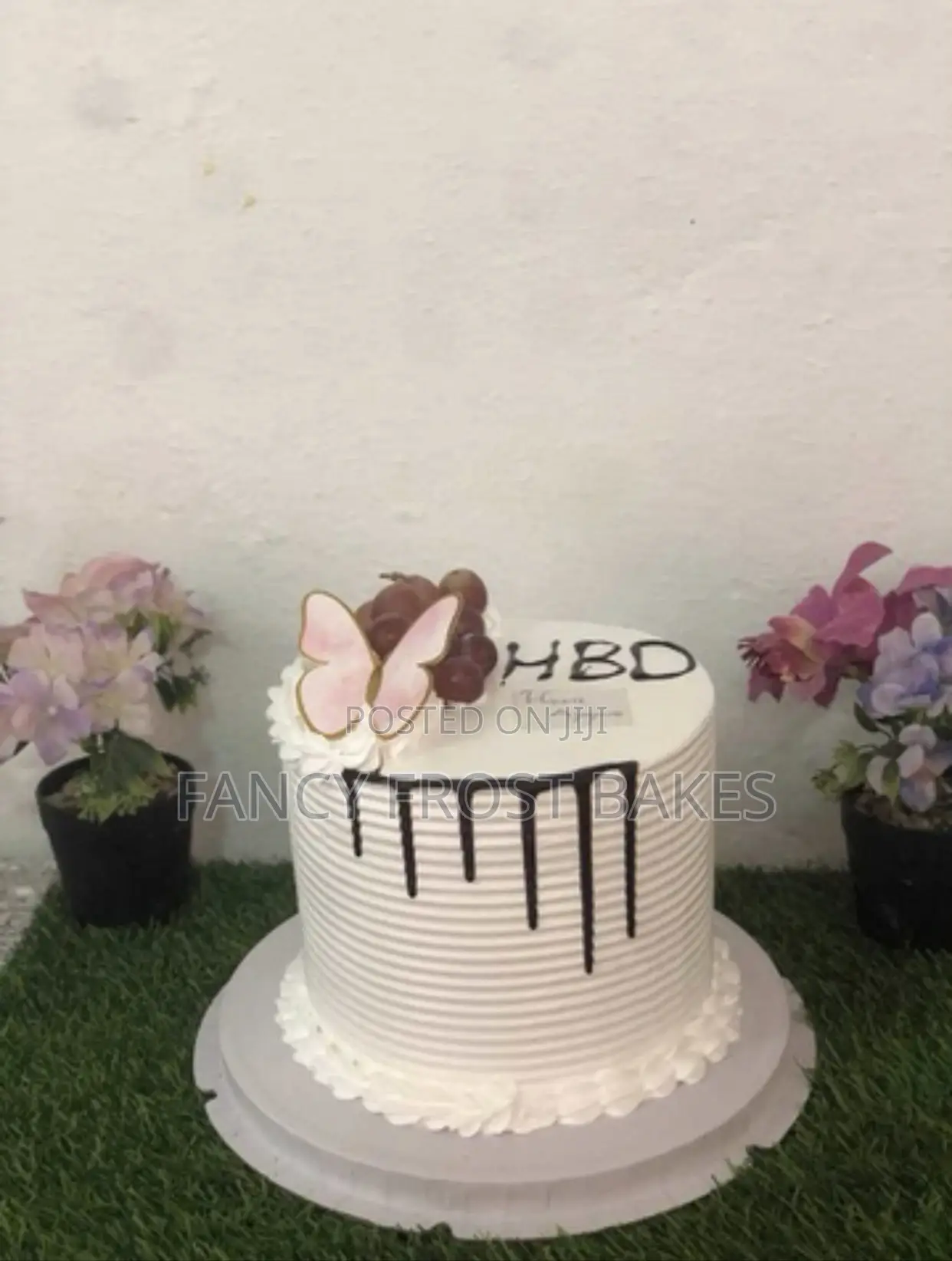 Birthday Cake With Fruits