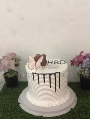 Birthday Cake With Fruits