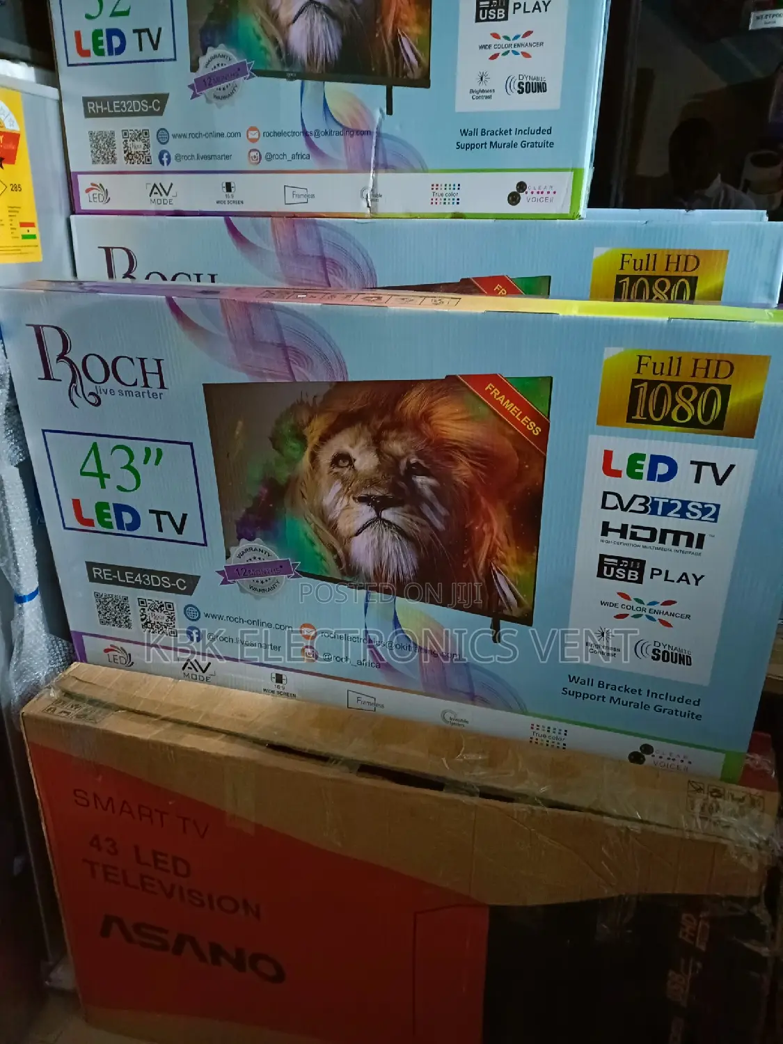 Roch 43 Smart Android Satellite Digital Led Tv
