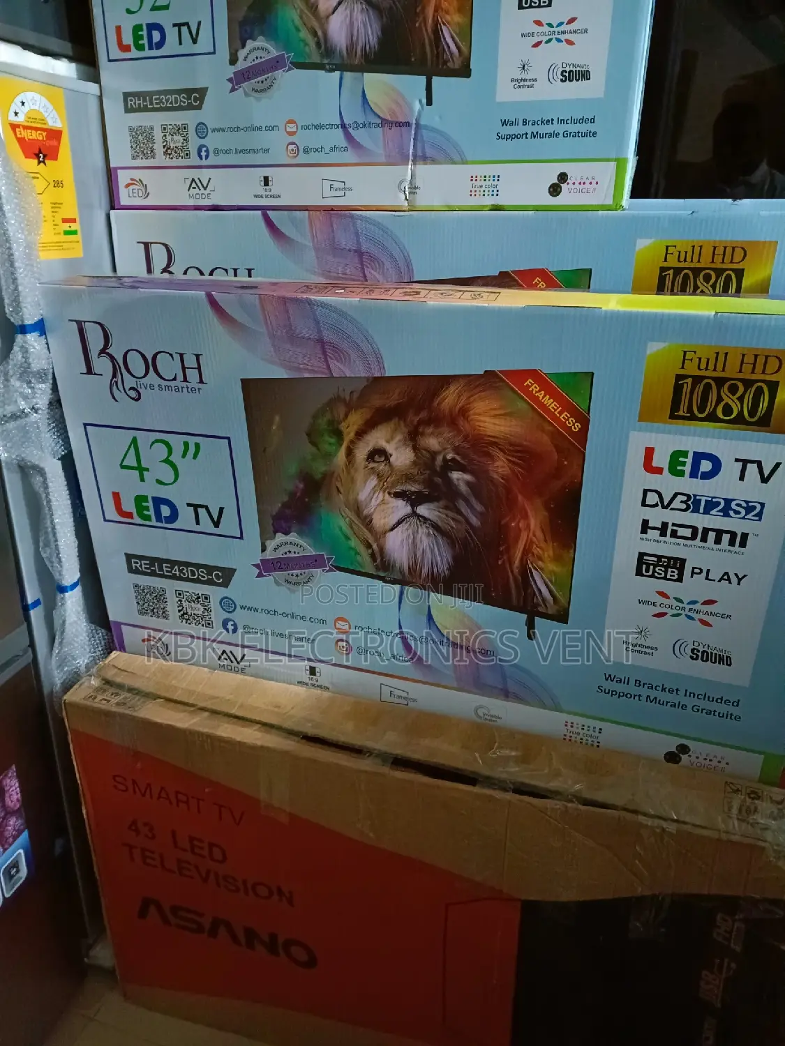 Roch 43 Smart Android Satellite Digital Led Tv