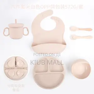 Baby Silicon Feeding Set