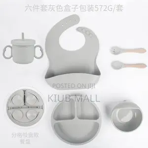 Baby Silicon Feeding Set