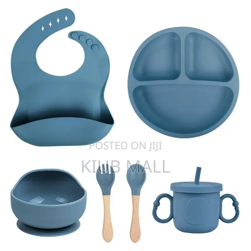 Baby Silicon Feeding Set