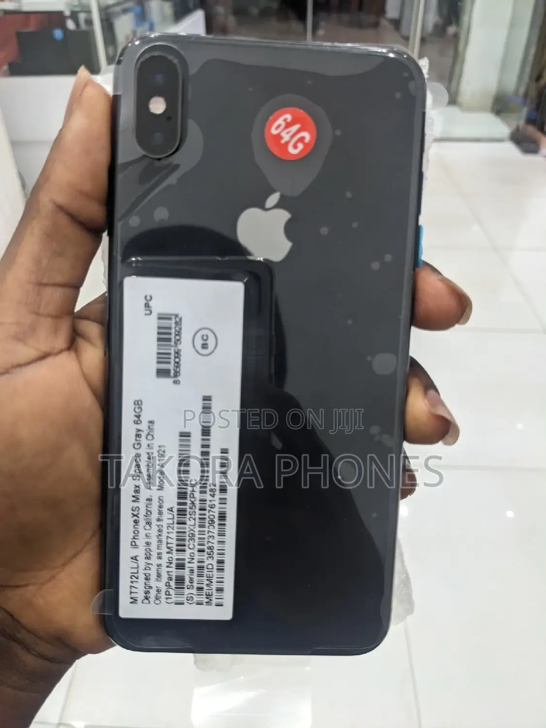 Apple iPhone XS Max 64 GB Black