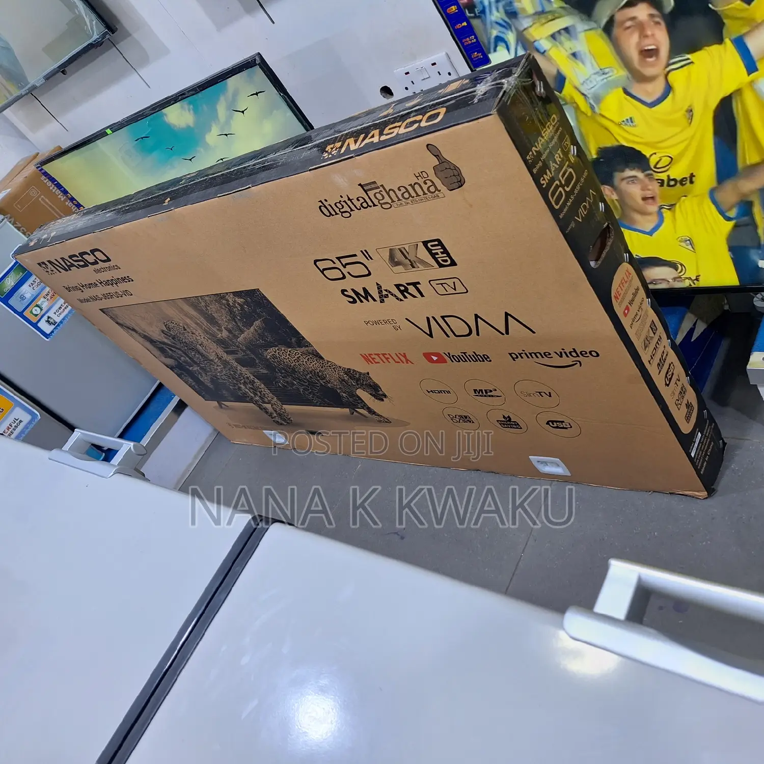 Power by Vidaa_nasco 65inches Uhd Smart Digital