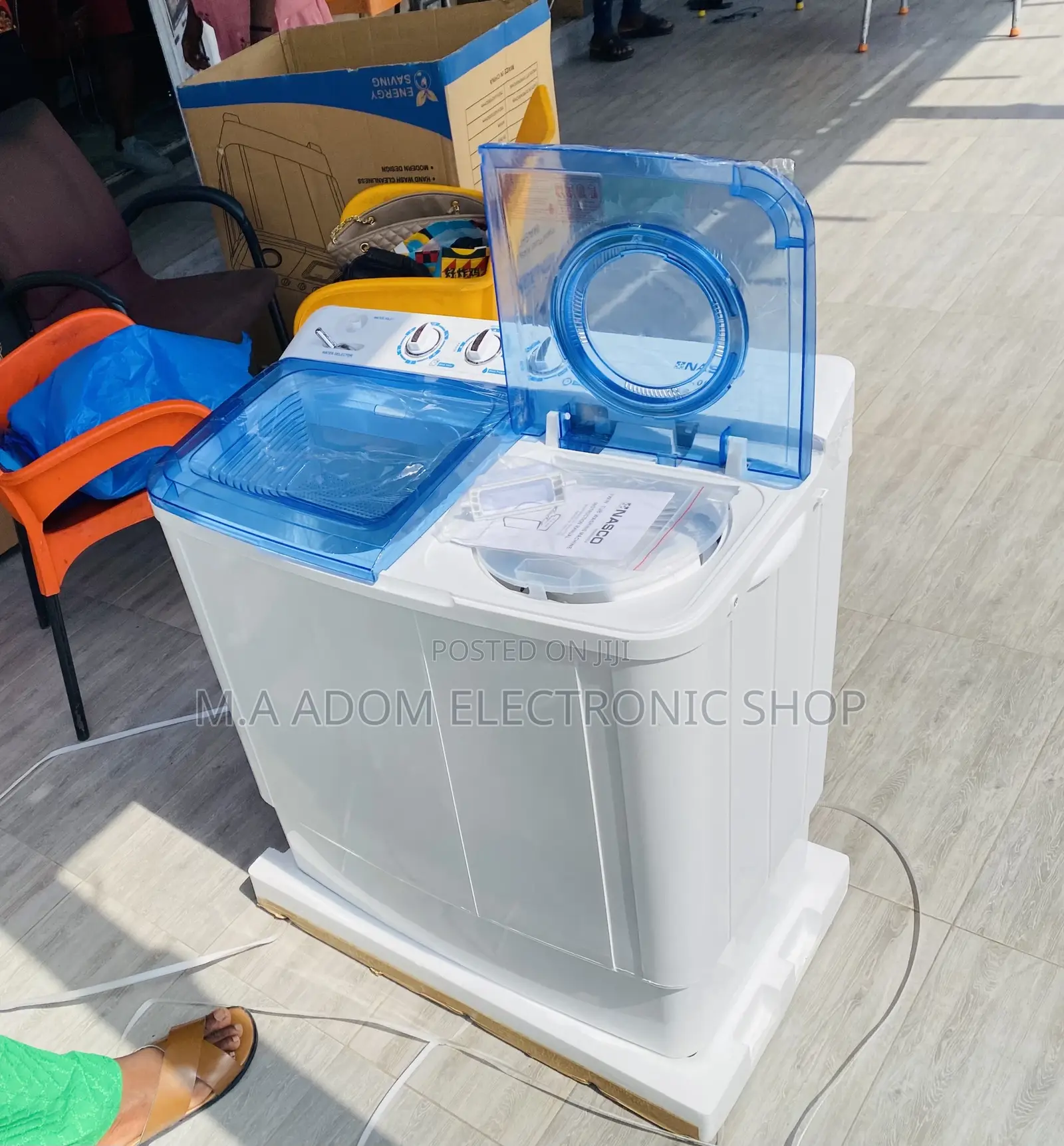Shop Original Nasco 8kg Twin Tub Washing Machine.