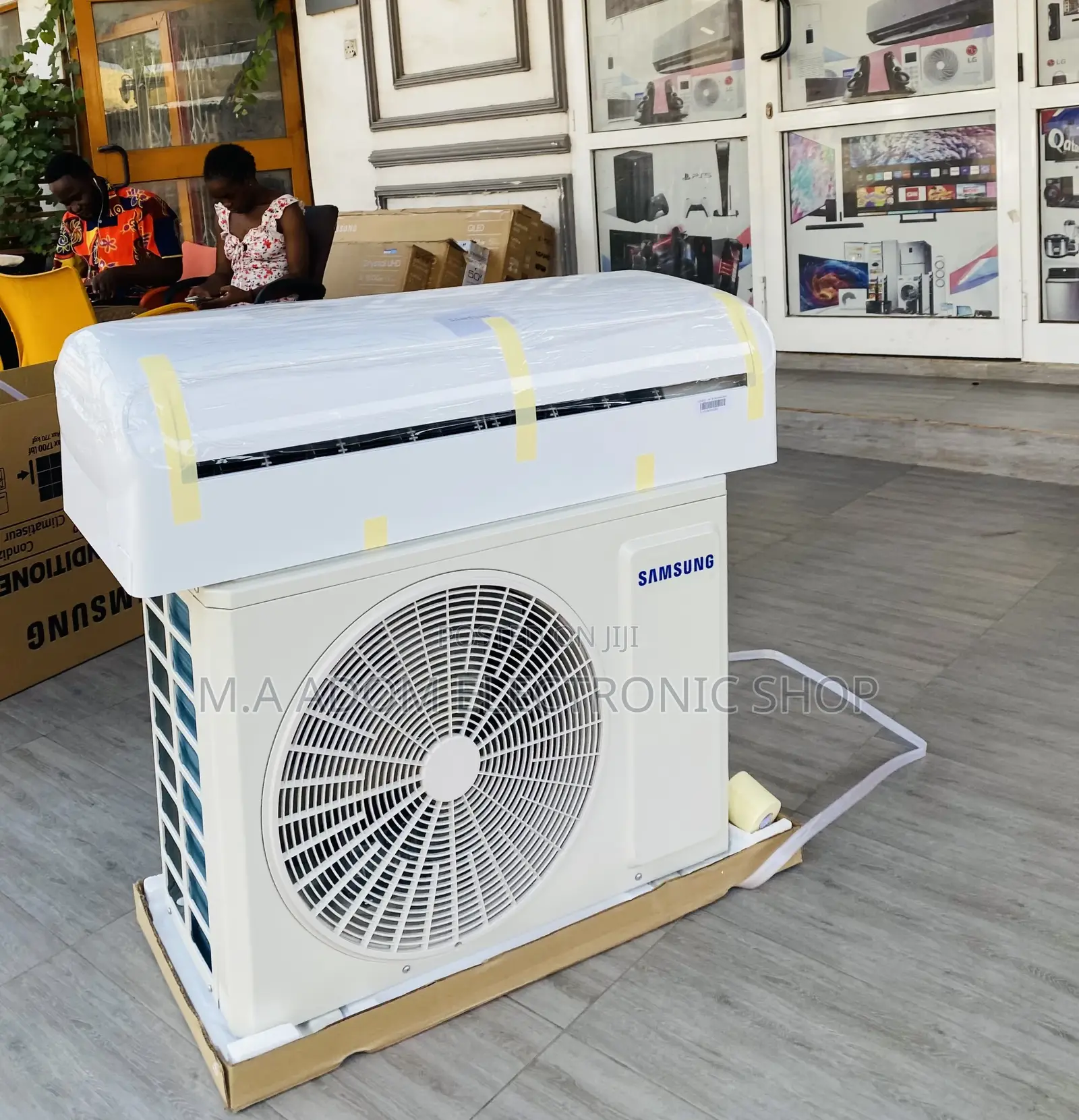 Fast Cooling Samsung 2.0hp Split Type Ac(White)R410.