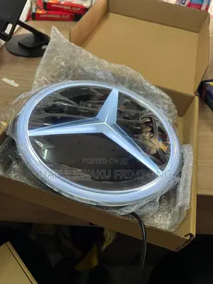 Benz C Class Glass Crown With Led Light Inbuilt Available