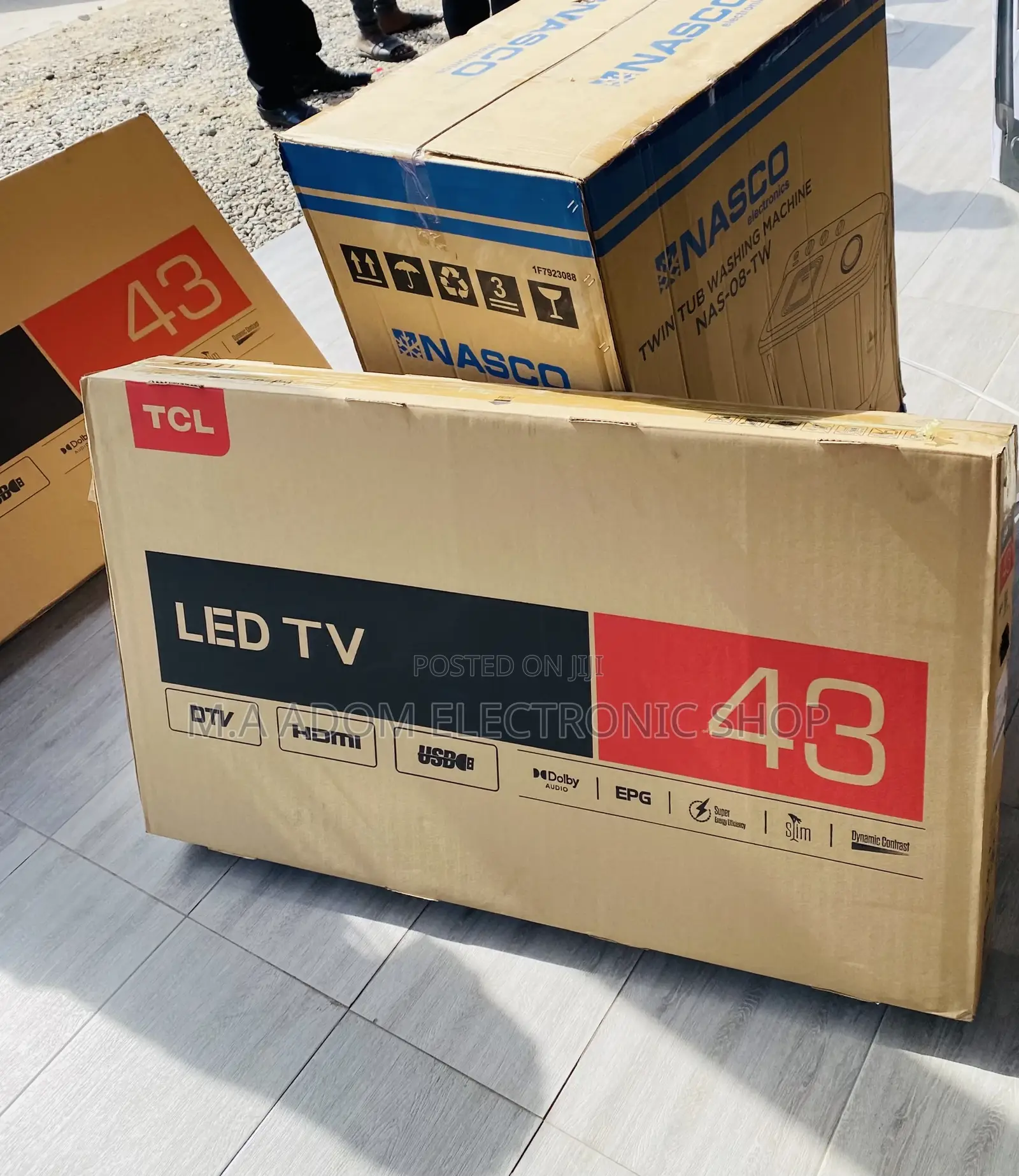 Durable and Affordable TCL 43d3200 43” FHD Digital Tv.