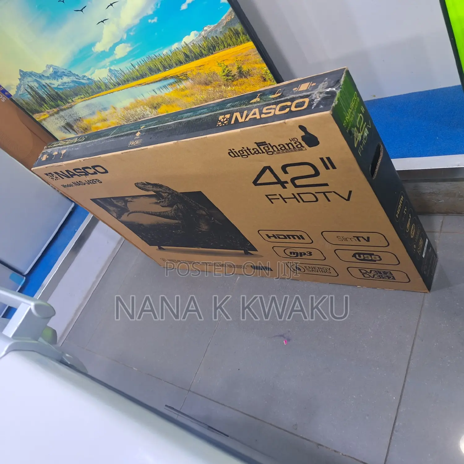 New Box_42inches Led_digital Satellite TV Nasco