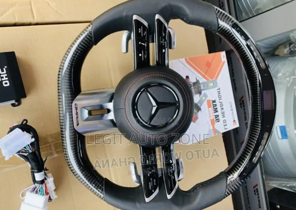 Mercedes Benz AMG Sports Steering Wheel C300-E300-Gle-