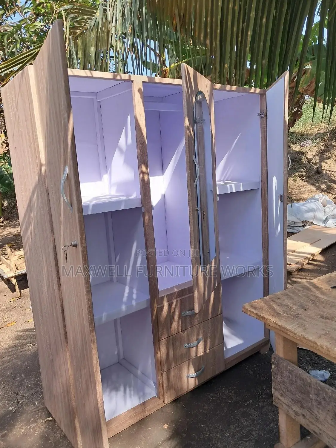 Quality 3in1 Wardrobe ( Payment After Delivery)