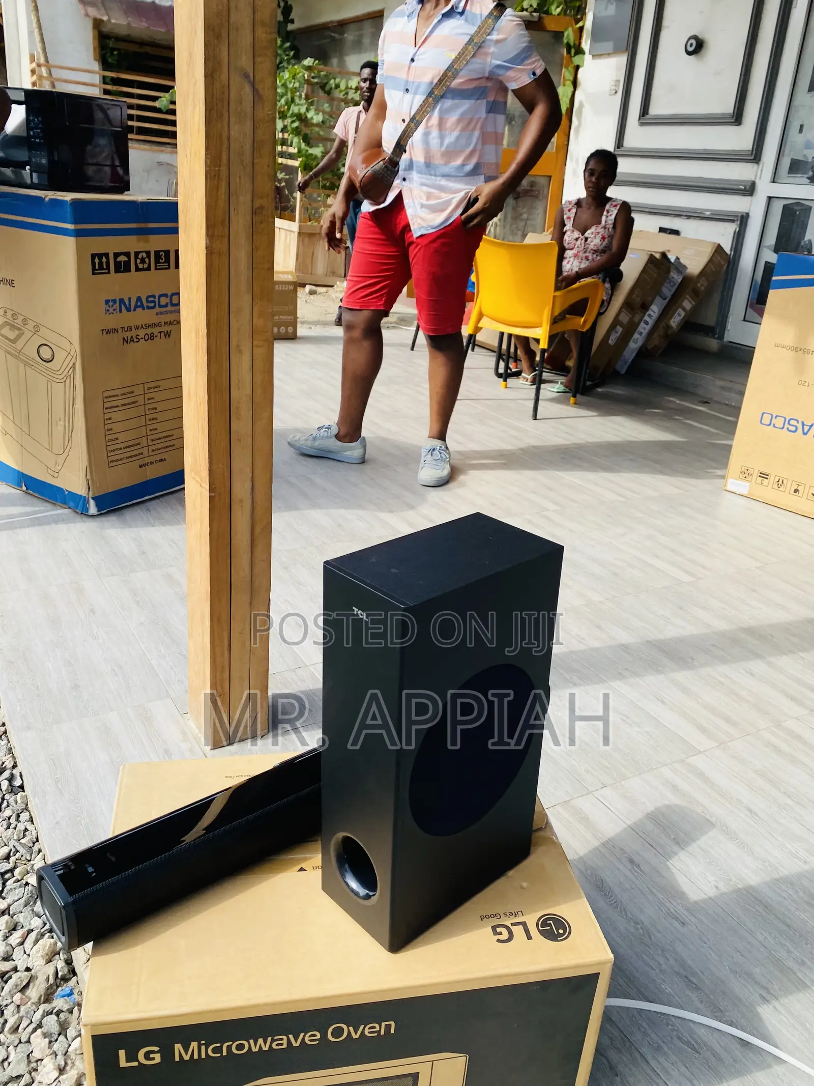 High Quality TCL S322w Bluetooth Sound Bar System(Black).