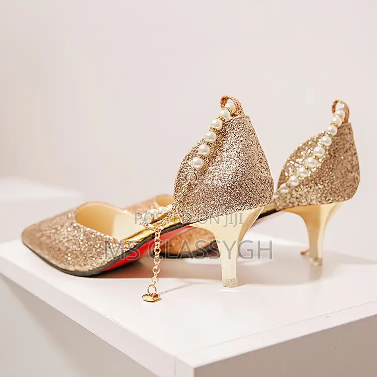 Pointed Parka High Heels, Party Mules, Elegant Pumps, Sexy P