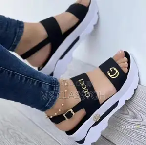 Gucci Sandals Wedges Sexy Wedge Female Women's Orthopedic S