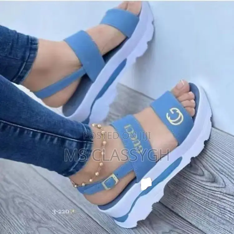 Gucci Sandals Wedges Sexy Wedge Female Women's Orthopedic S