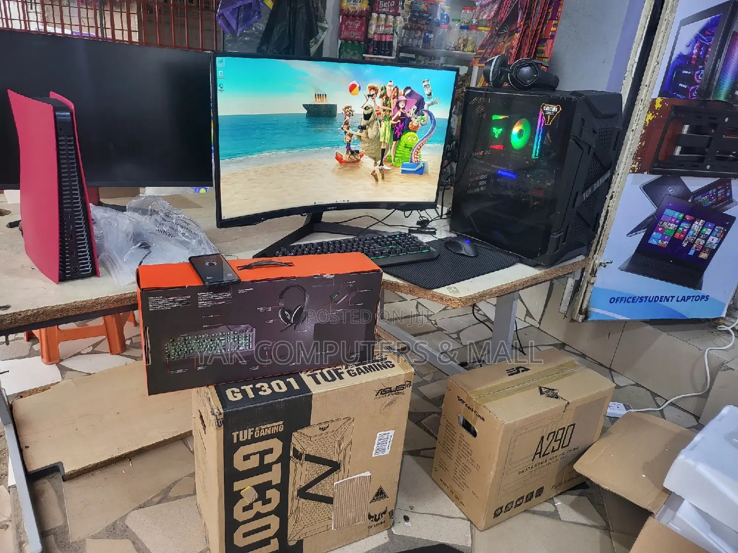 New Desktop Computer 16GB Intel Core I7 HDD+SSD 1.5T
