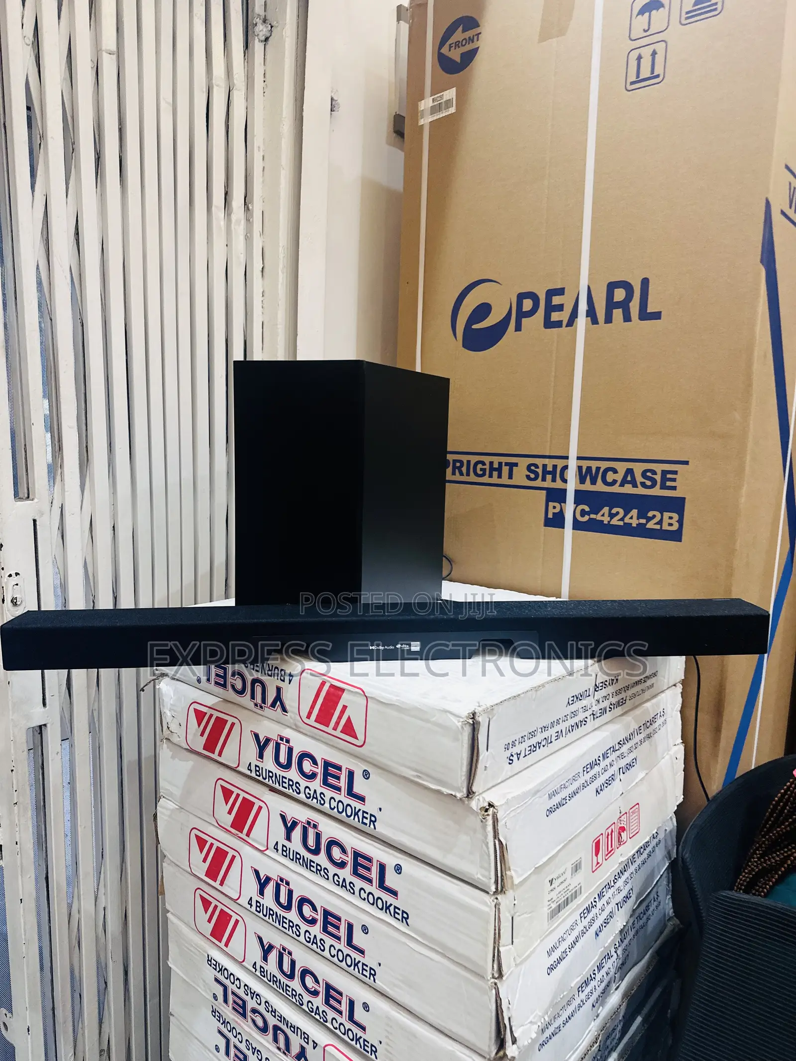 Available at Store Samsung C450 Soundbar With Woofer.