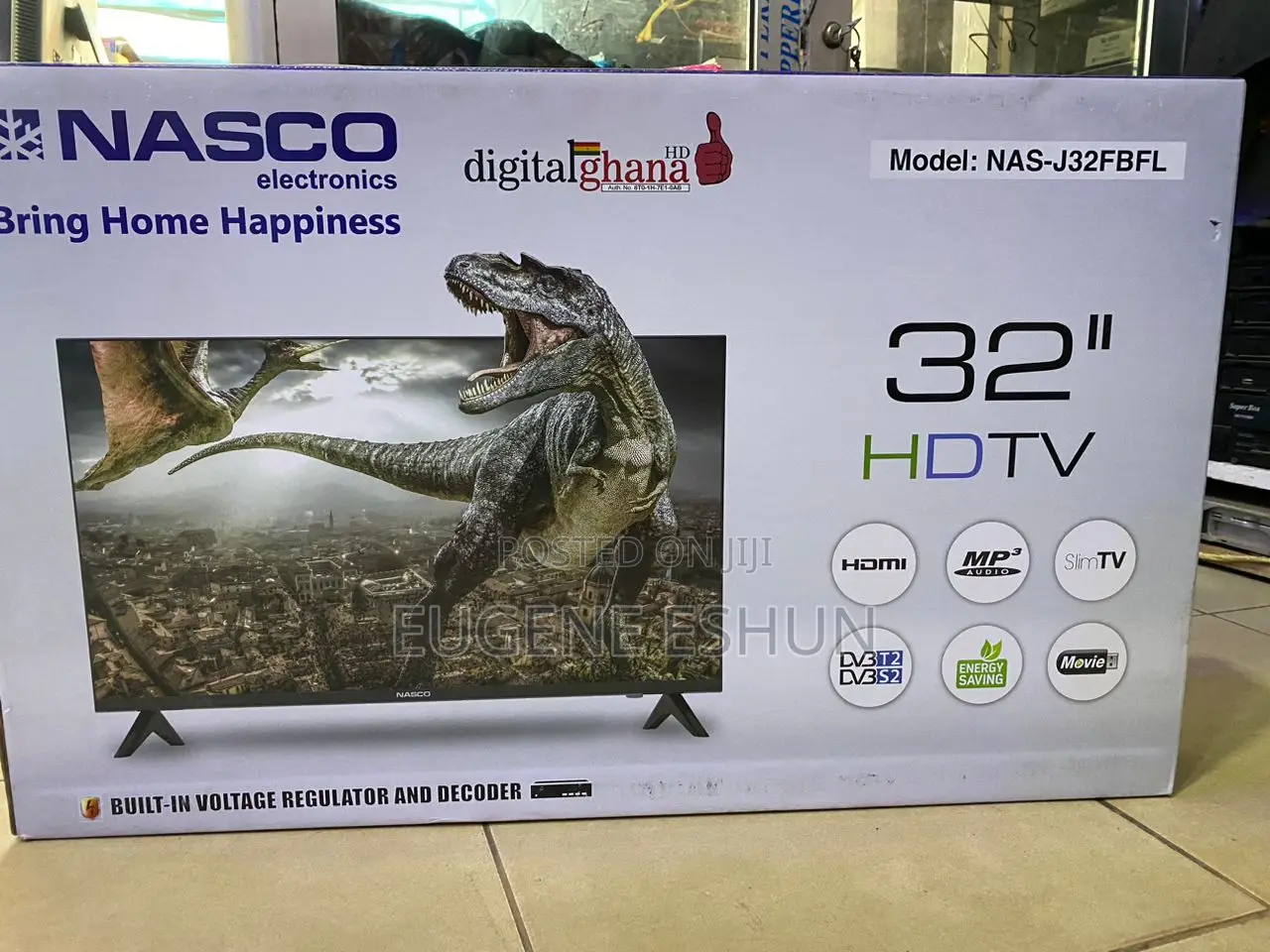 Nasco 32" Satellite Tv