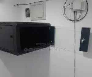 4u Cabinet 520x400x240mm With Extension Board, Fan and Tray