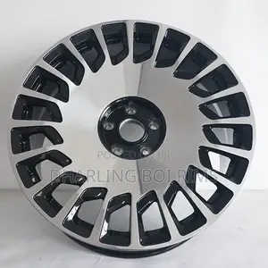 Photo - Neat Silver Black Alloy Rims Available