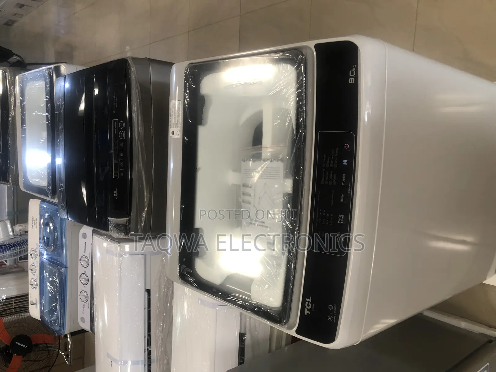 TCL Top Load Washing Machine 9kg