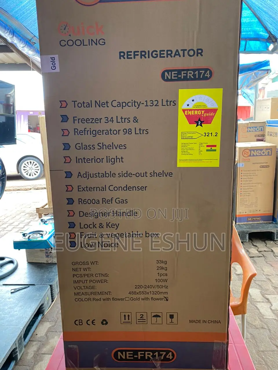 Neon Refrigerator