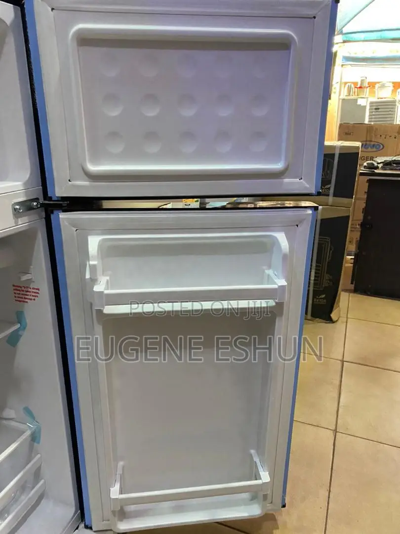 Blue Fridge Double Door