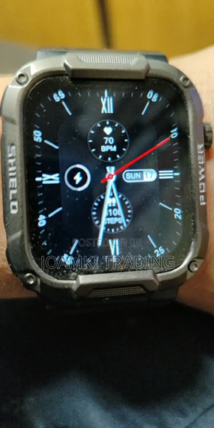 Rugged Smartwatch/Blutooth Call/Health Monitor/Ip68/Ios/Andr