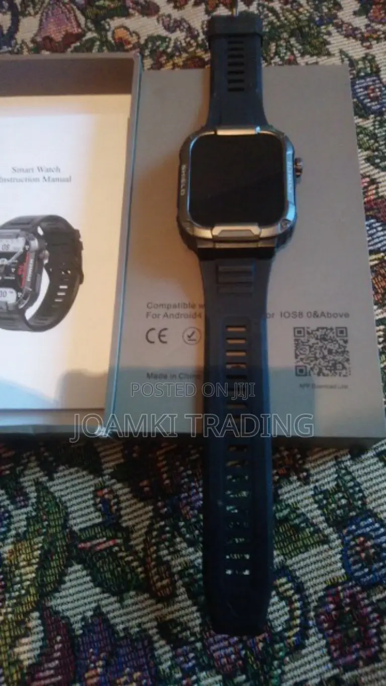 Rugged Smartwatch/Blutooth Call/Health Monitor/Ip68/Ios/Andr