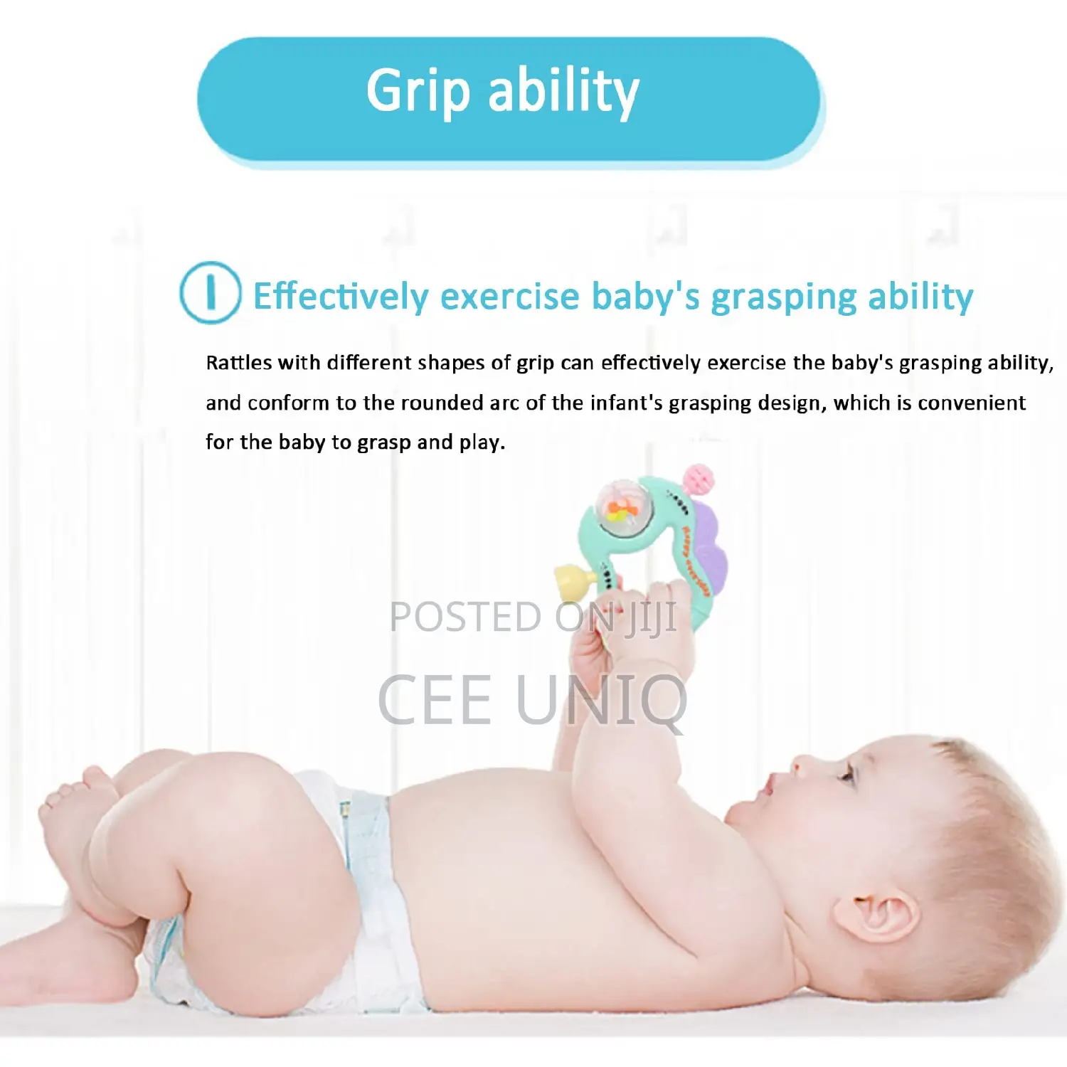 Baby Teething Rattles